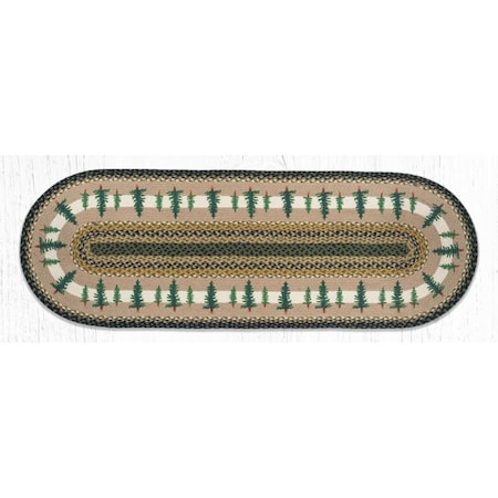 Palacedesigns 2 x 6 ft. OP-116 Tall Timbers Oval Patch PA3370557